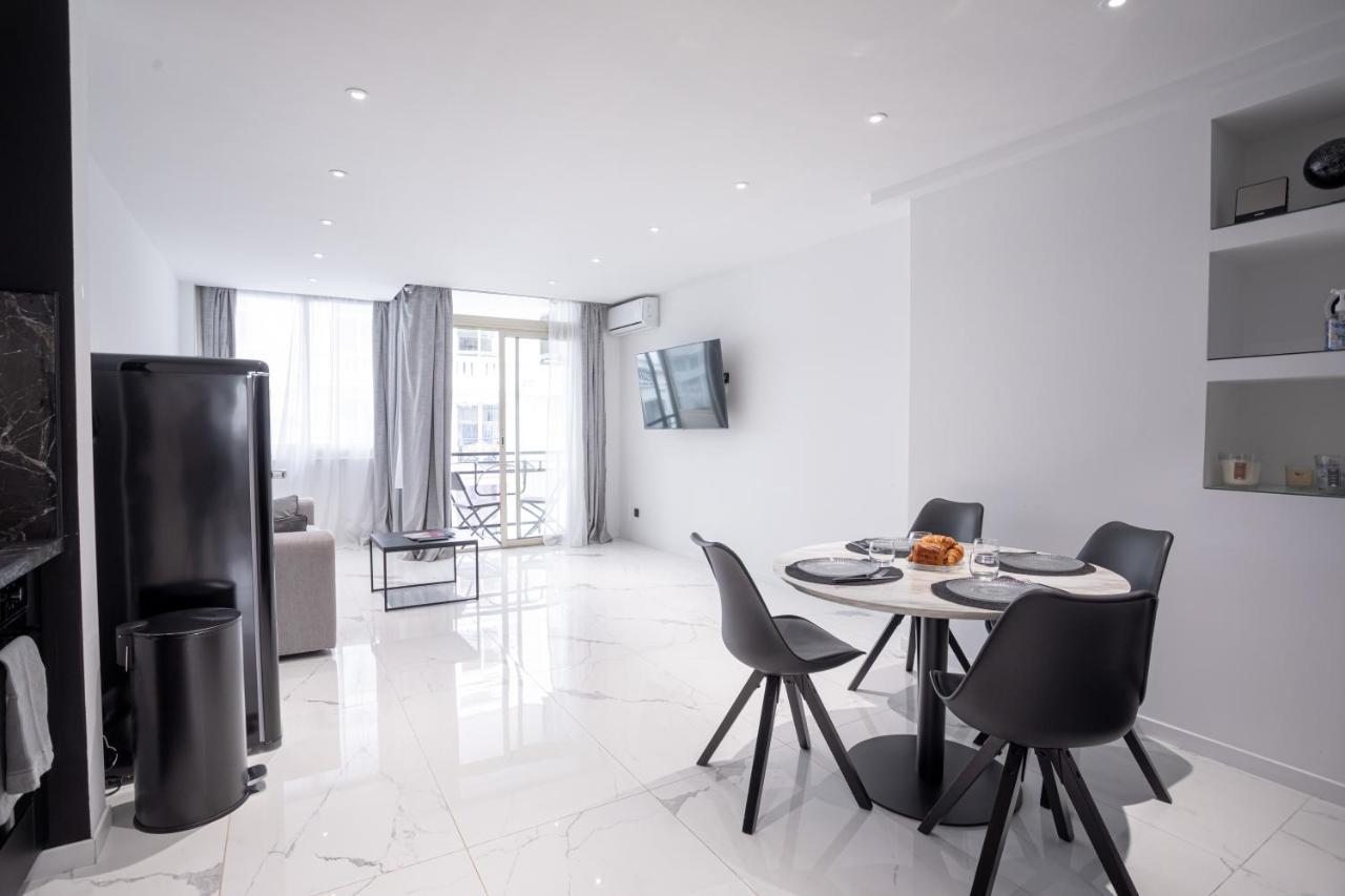 Modern Maubourg - 50m plage - Clim - Terrasse Cannes Exterior foto