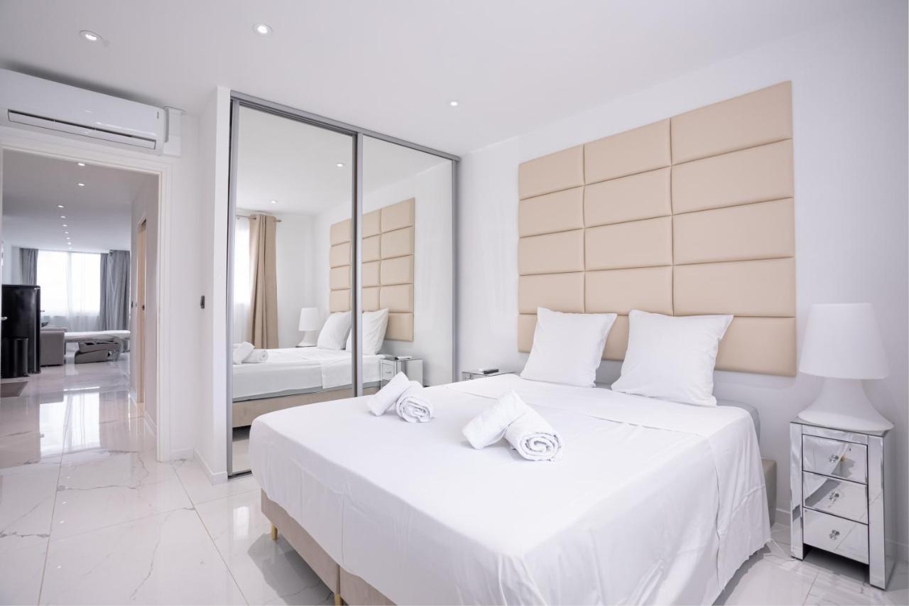 Modern Maubourg - 50m plage - Clim - Terrasse Cannes Exterior foto